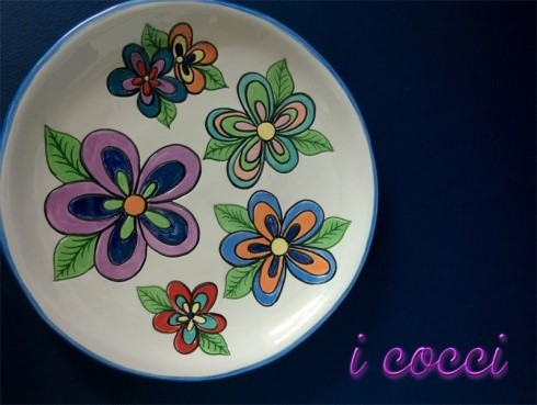 I corsi di ceramica de I Cocci a Napoli - Le decorazioni